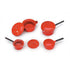 Dollhouse Miniature Red Pots and Pans