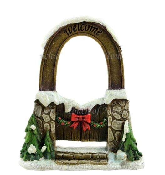 Christmas Arched Gate