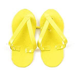 Mini Yellow Flip Flops