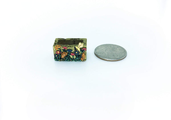 Miniature  Resin Planter Box Pair