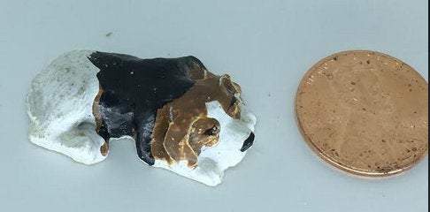 Dollhouse Miniature Sleeping Puppy