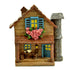 Cottage House, Small Fairy Garden House, Spring House, Miniature House with Porch,