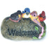 Miniature Welcome Rock with Birds