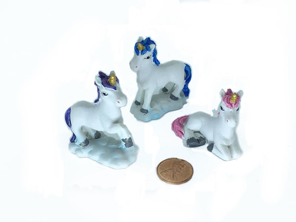 Set of 3 Baby Unicorns
