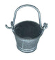 Miniature Metal Bucket with Movable Handle