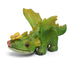 Green Baby Dragon, Winged Dragon with Butterfly, Fairy Garden Dragon, Dragon Cake Topper
