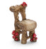 Wood Chair or Stool with Red Mushrooms, Miniature Wood Furniture Choice,  Fairy Garden Accessory