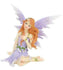 Sitting Purple Fairy,  Miniature Purple Fairy, Fairy Garden Miniature, Birthday/Get Well Gift