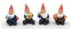 Set of 4  Fairy Garden Gnomes