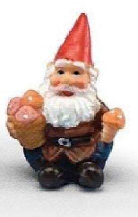 Miniature Gnomes, Set of 4 Fairy Garden Gnomes,  Choice of 1.75" Gnome Set or  1.25" Gnome Set