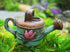Miniature Resin Watering Can, Fairy Garden Watering Can, Miniature Plant Waterer