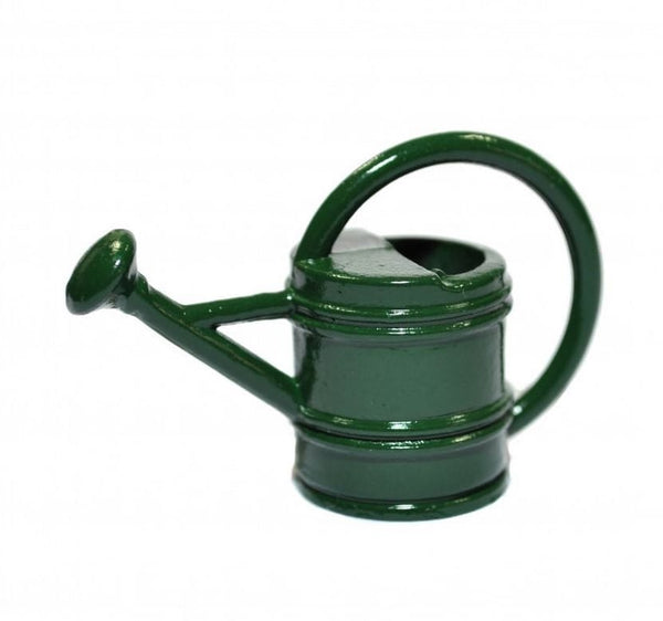 Miniature Green Watering Can, Fairy Garden Accessory