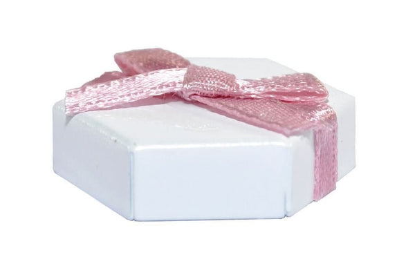 Miniature Box of Chocolates, Hexagonal Box of Dollhouse Candy, Dollhouse Gift Box