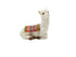 Miniature Sitting White Llama, Gift for Llama Collector, Llama Cake Topper