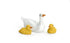 Miniature Duck Family,  Fairy Garden Pond Ducks, Mother Duck with Ducklings