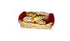 Dollhouse Bread Basket, Miniature Rolls in a Lined Basket, Dollhouse Kitchen